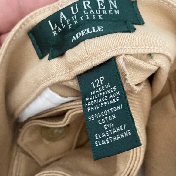 Ralph Lauren new with tags 12P twill pant - Picture 4 of 5